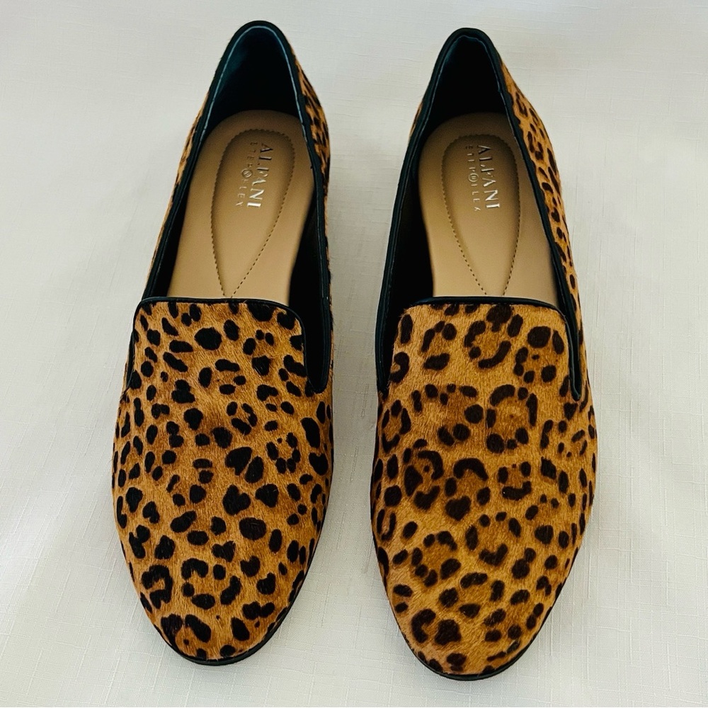 New / ALFANI~Step Flex / Leopard Style Flats